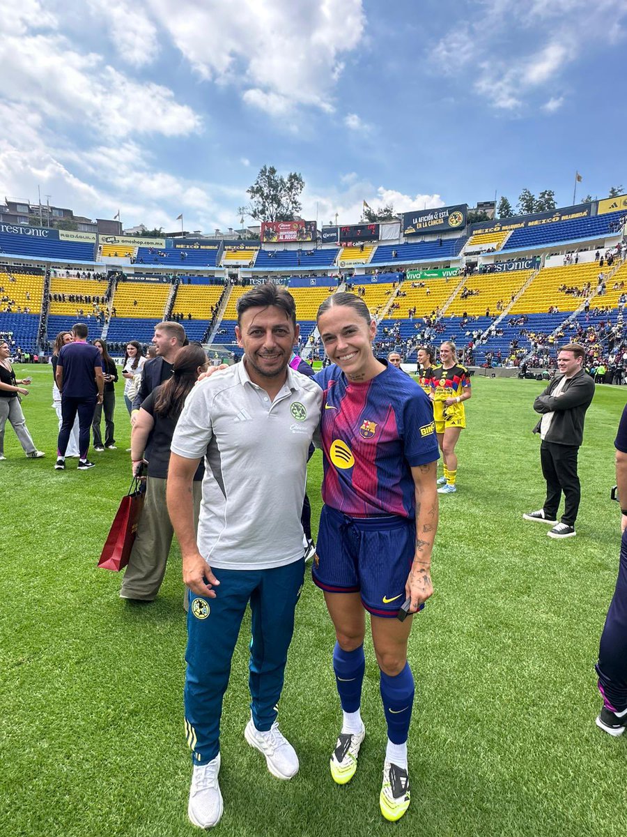 Gracias a todos los Americanistas que ayer  disfrutaron del partido entre el Mejor equipo del mundo y el <a href="/FCBarcelona/">FC Barcelona</a>