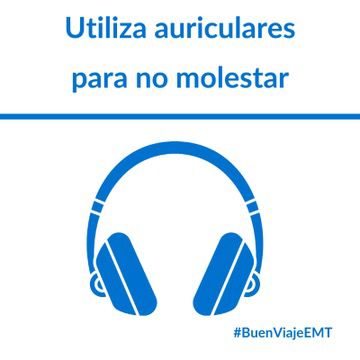 🚌 ¿Vas en el bus y ese último podcast te tiene enfrascado?🎵🎶

Disfrútalo, pero, por favor, utiliza auriculares 🎧

No olvides que compartes el bus con otros usuarios 😉

#BuenViajeEMT🚍