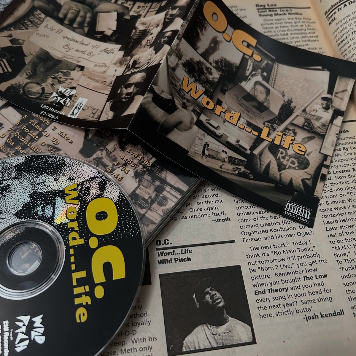 hiphopgods's tweet photo. @therealocizzle
Word...Life
#creativecontrol #wordlife #ozone #born2live #timesup #pointoviewz #constables #gahead #nomaintopic #letitslide #madukes #story #outtro #sabatoge #born2liveremix #theflavor #magazine #wildpitch #emi #records #hiphop #classic #oc #hiphopgods https://t.co/JlcuYZnUbs