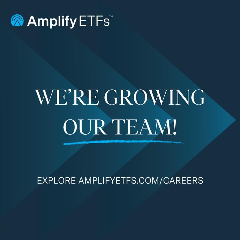 Amplify ETFs is looking for proactive, energetic, and result-driven individuals to join our growing team! 

Current openings:
• Chief Compliance Officer: hubs.li/Q03DXT1y0
• External Sales Specialist OH/MI/IN: hubs.li/Q03DXS-Q0

#AmplifyYourCareer #hiring