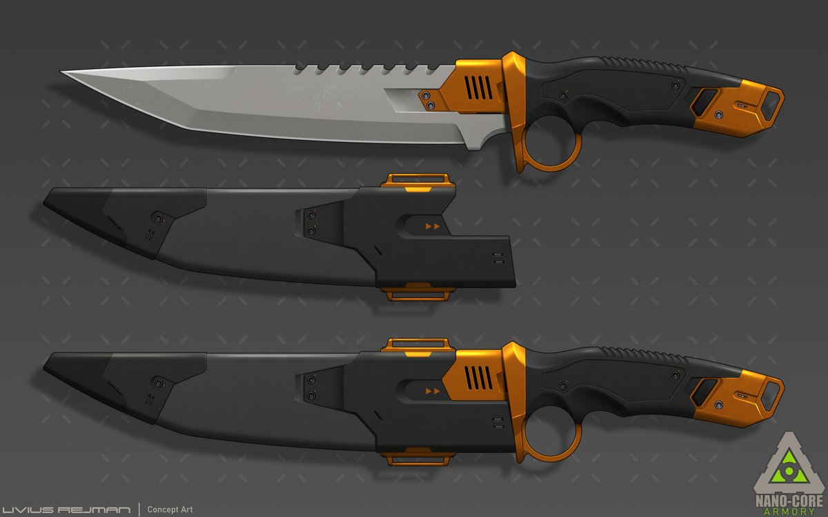 Modular Combat Knife
Commission work
#melee #weapon #conceptart #design #combatknife #dagger #military #modern #scifi #futuristic
