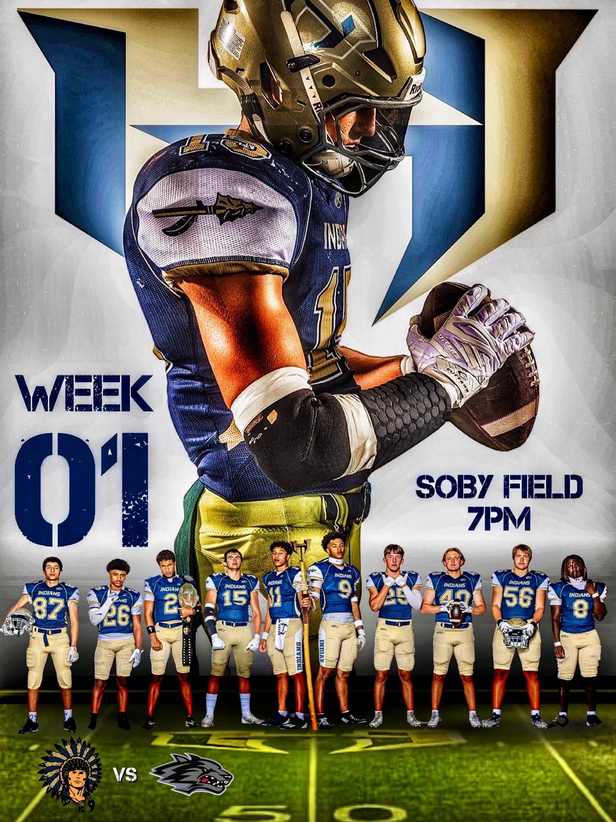 🏈GAME WEEK
🗓️FRIDAY 8/29
🆚TIMBERLAND
⏰7PM
📍SOBY FIELD - HOLT H.S.