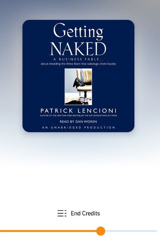 I just finished "Getting Naked"....
Don't get too excited... zero nudity 😅

It's one of the most useful and engaging books on client service I've read 🧵
