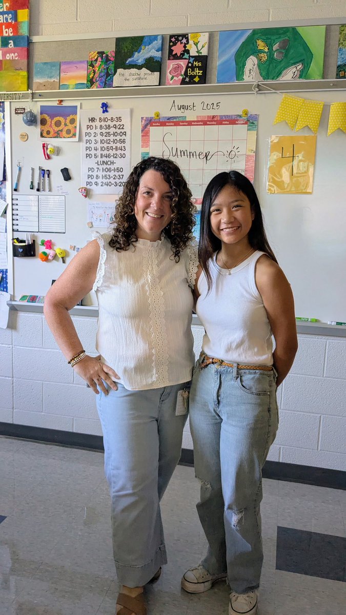 Accidental twinning on the Ambassadors Team!