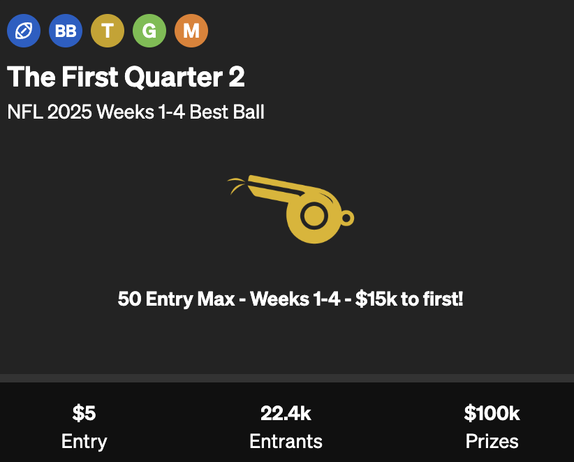 Underdog Drafts tweet media