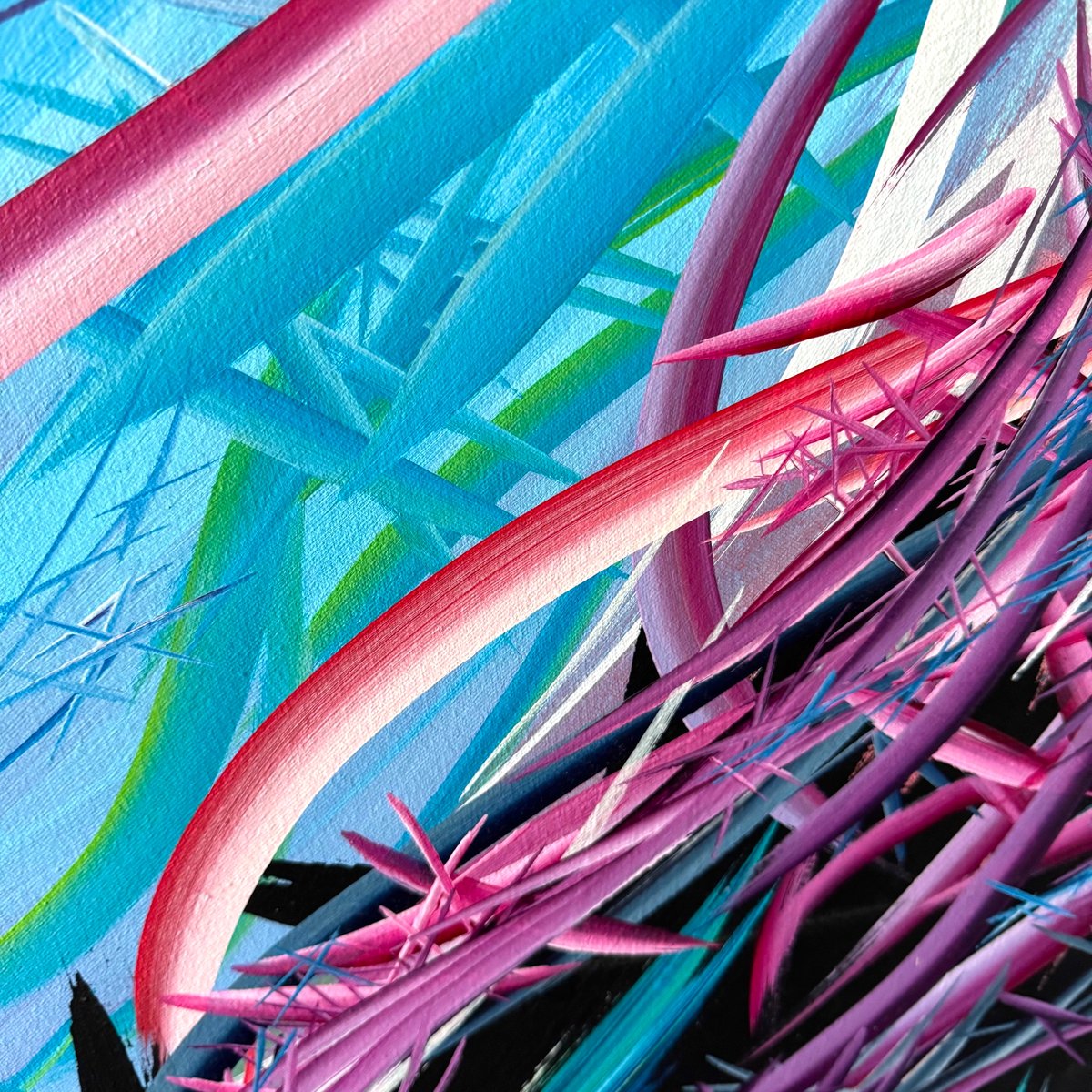 Astranomelly. Acrylic on canvas. 78in x 120in. 

#contemporaryart #originalart #abstractart #interiordesign #decor