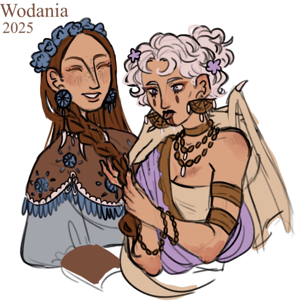 this artist still serves asoiaf yuri the old fashioned away 
#asoiaf #daensa