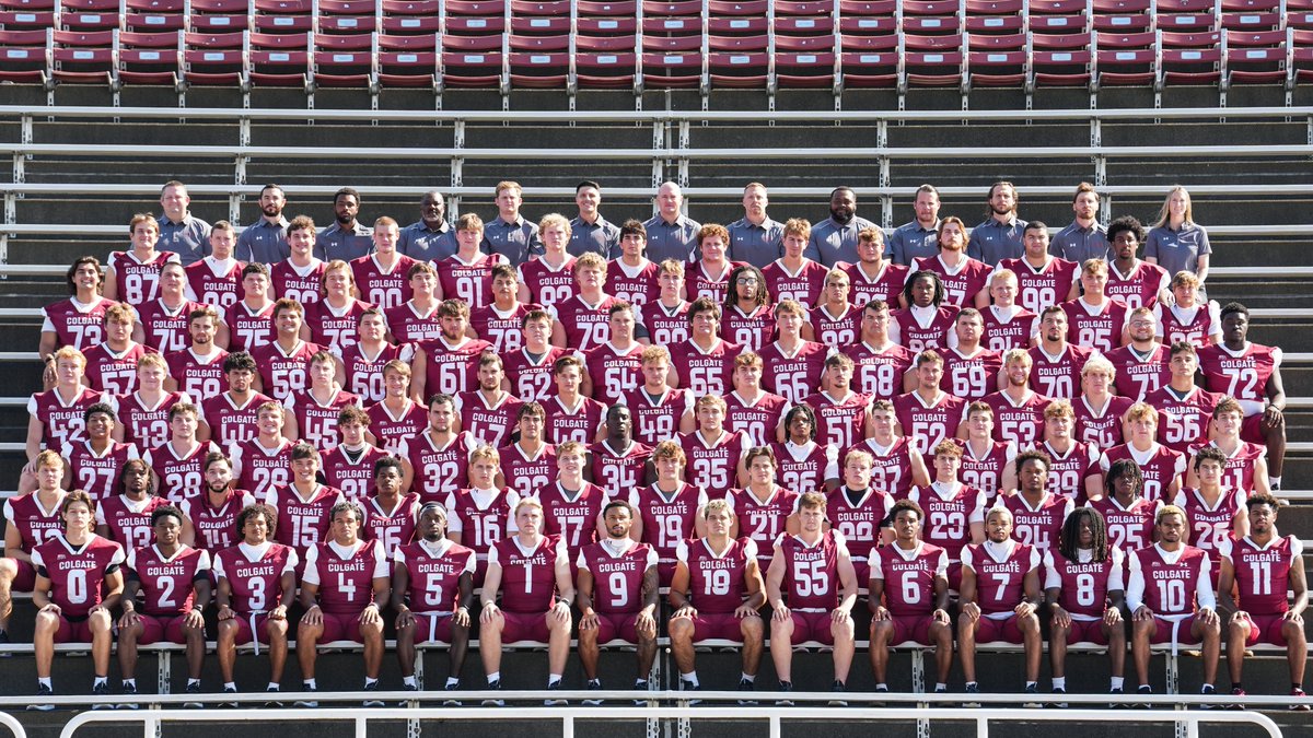 Your 2025 Colgate Football Raiders

#GoGate | #DrawTheLine