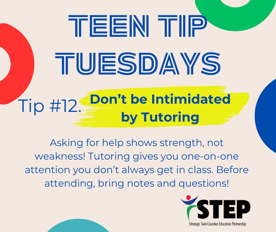 Need a little extra help with schoolwork? Tutoring can make tough topics way easier to understand!  #successtips #studenttips