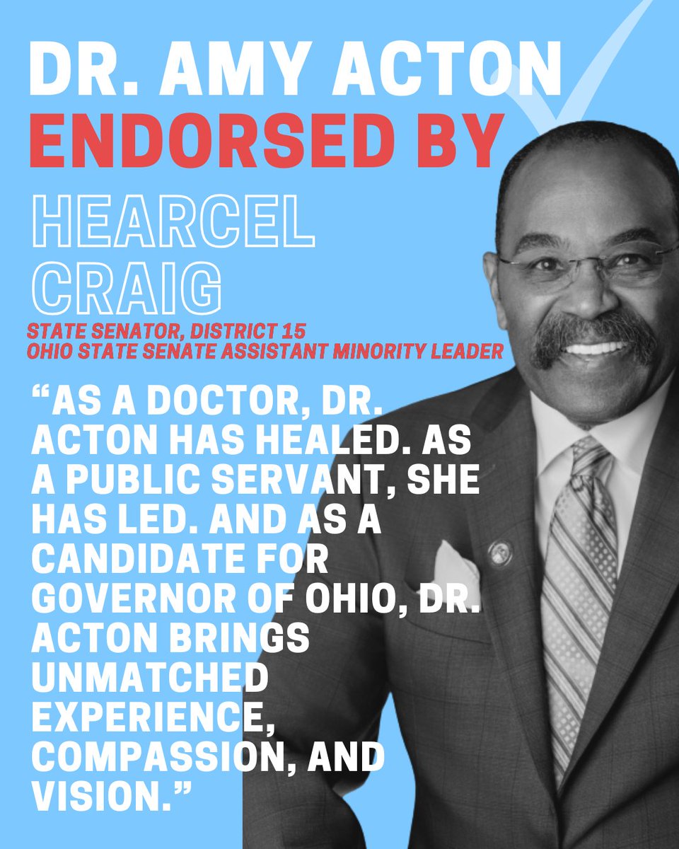 Thrilled to have these devoted legislators join our campaign!