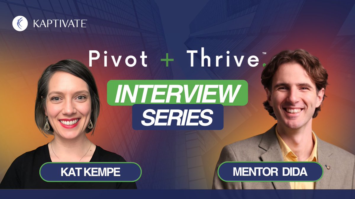 KaptivateLLC's tweet image. Great ideas come from everywhere. You just need the right facilitator to uncover them. In our latest #PivotAndThrive blog, Mentor Dida of Changemaker Allies shows how collective intelligence + honest dialogue can turn change into opportunity.
bit.ly/4muz49B
#Leadership