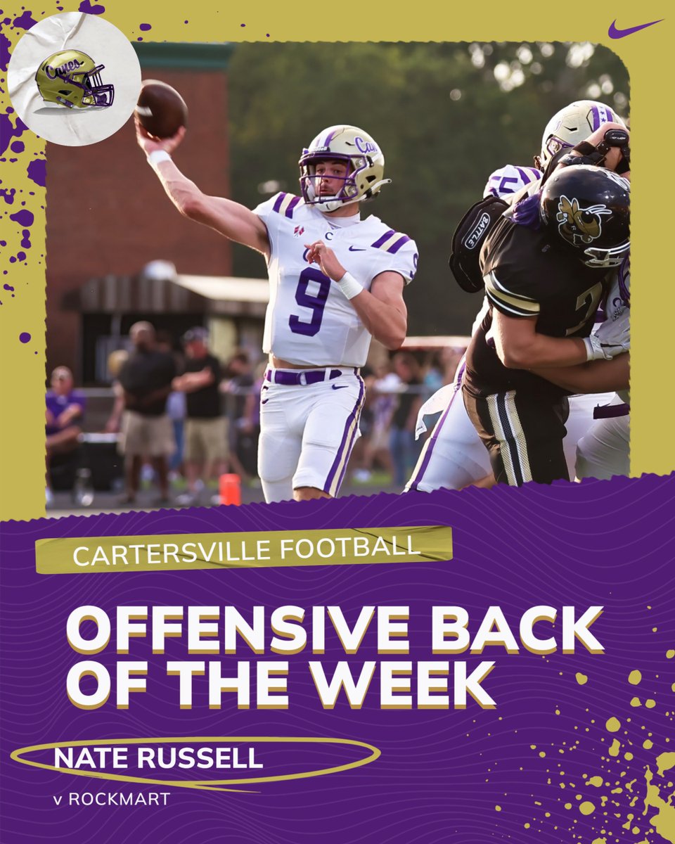 CartersvilleFootball (@chshurricanefb) on Twitter photo Congratulations, <a href="/Nate_Russell_9/">Nate Russell</a>. #IfYouLoveItSayCanes #GreatToBeInTheVille Congratulations, <a href="/Nate_Russell_9/">Nate Russell</a>. #IfYouLoveItSayCanes #GreatToBeInTheVille