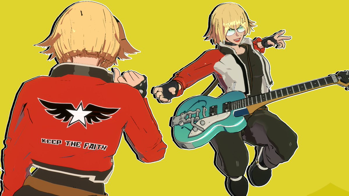 Gave I-No Rock Howard's clothes, available on the link below