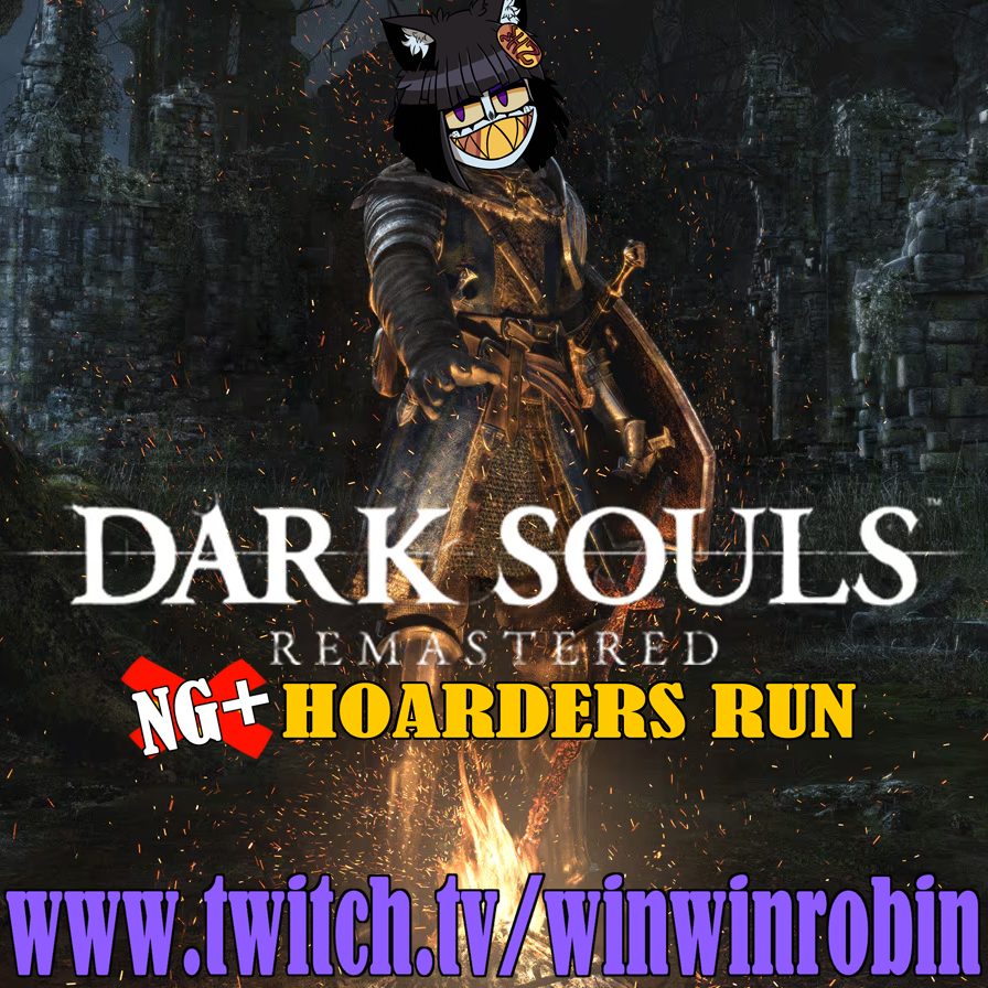 In 1 hour we transition into the Dark Souls NG+ Hoarders run! It's time to head into NG+ and finally put some levels on our name! But first...a couple....loose ends...you know, just some small stuff to get taken care of...........