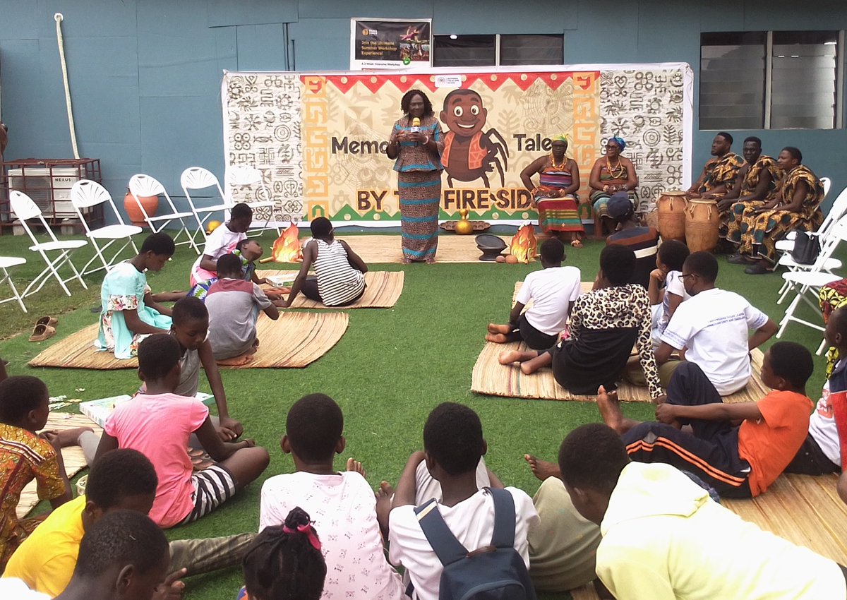 World Folklore Day 2025 was celebrated with a storytelling programme and other folklore activities at ViVie’s Dance and Theatre Academy in Accra. The National Folklore Board chose to bring the programme to the doorstep of families since it helps teach moral values in society.
