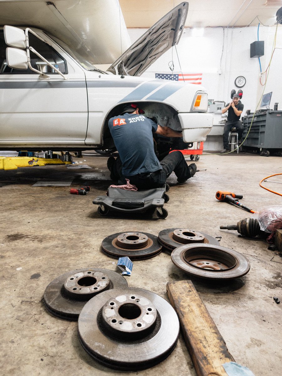 ErberAuto's tweet image. Monday morning at the shop