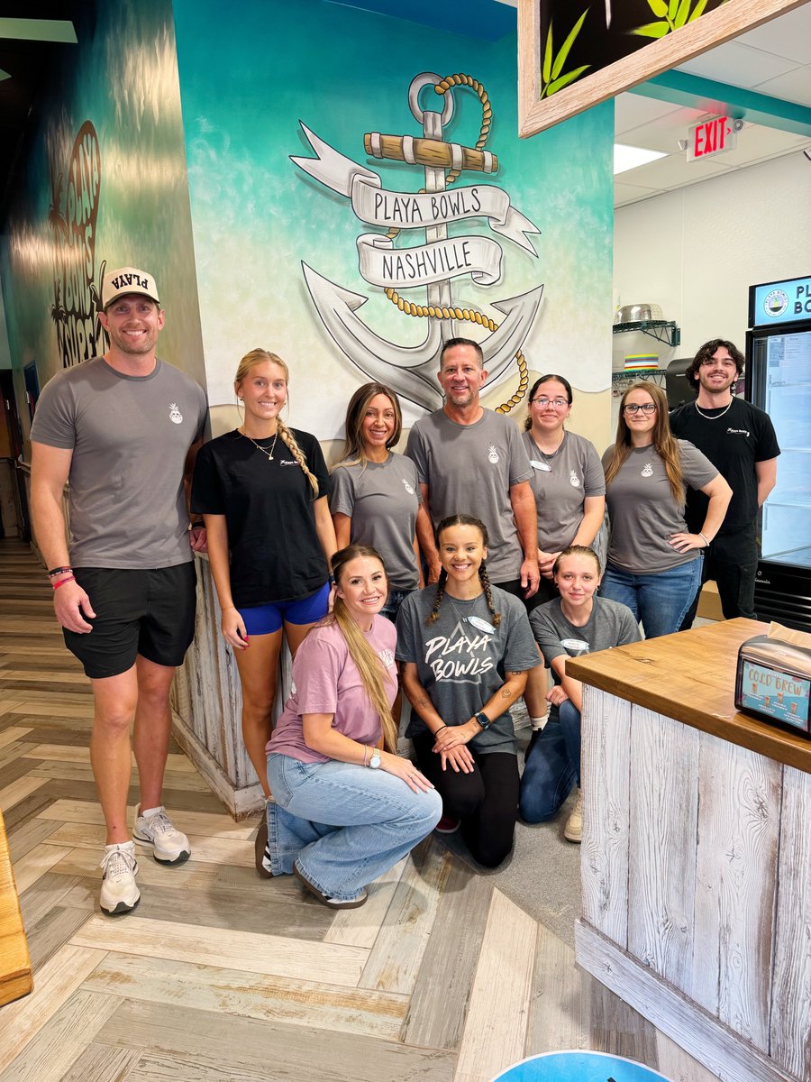 NJ’s Original Acai Shop is growing! Introducing our first locations in Utah and Nashville:

📍 410 W 2650 N, Suite 2, Pleasant View, UT
📍 246 Rep John Lewis Way N, Nashville, TN

Interested in franchising? Visit franchise.playabowls.com