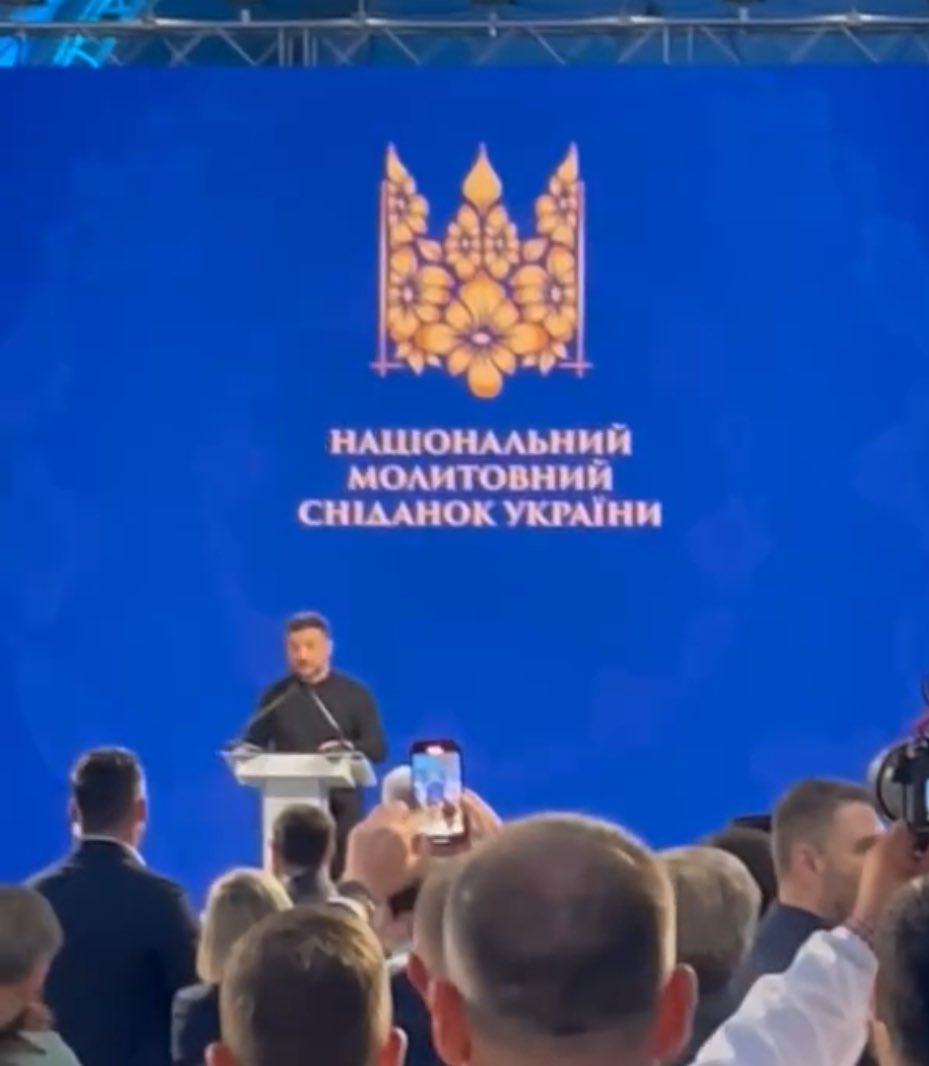 Today we attend the National Breakfast of Pray in Kyiv, invited by the Office of President of Ukraine, Our NGO as well as representatives of almost 50 countries, foundations, and religious confessions, took part in the event.