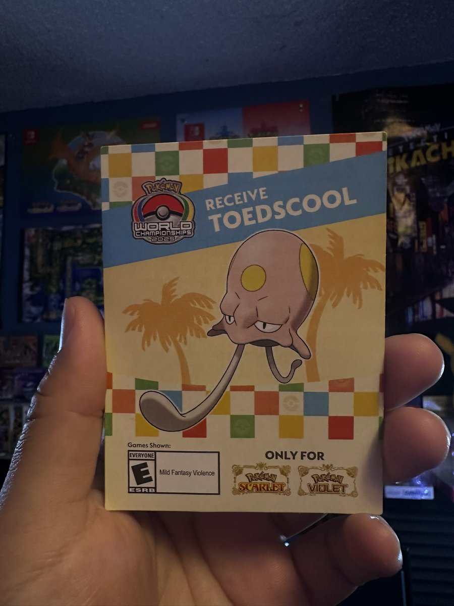 🚨Giveaway Time🚨

Pokemon Worlds Toedscool Code!

How to enter:

Like
Follow
Retweet

Winner picked 8/27

#PokemonWorlds #GIVEAWAY #Pokemon