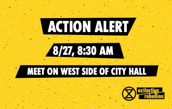 Meet us this Wednesday, August 27 for an action in coordination with partner orgs around the country protesting institutions that profit from genocide and ecocide.