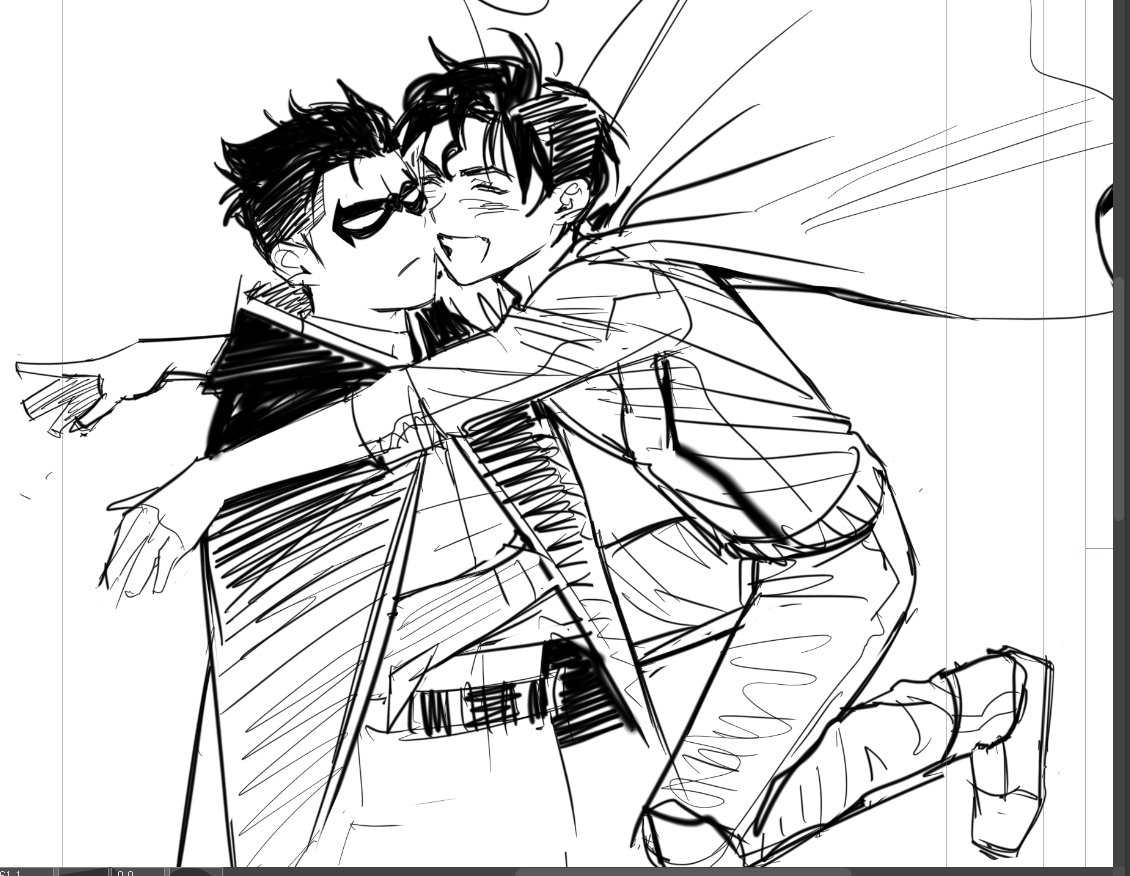 그리고 존이뎀이 낙서