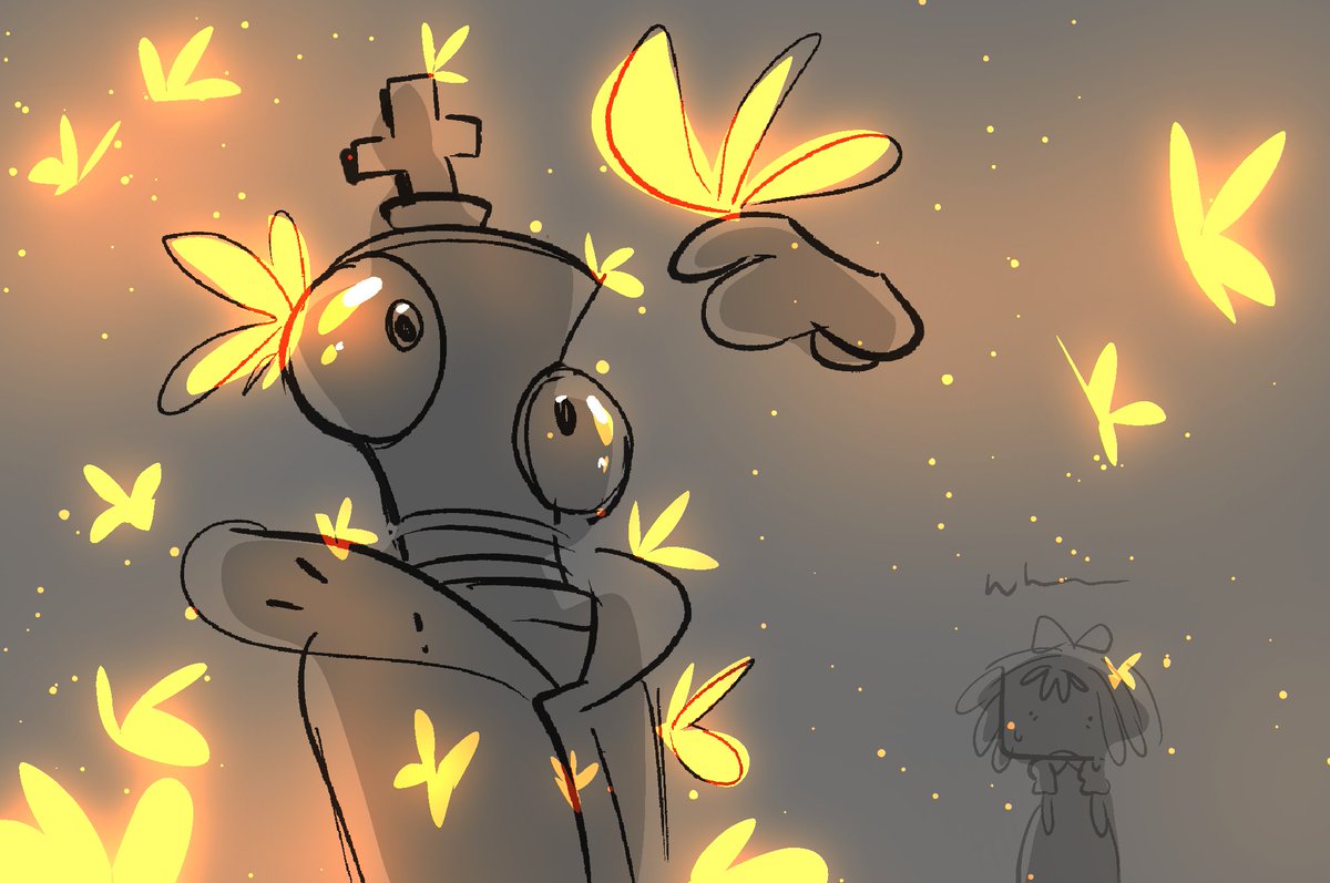 Break from the angst for kinger with some butterflies, that little bit was honestly my favorite part of the new episode :P

#TADC
