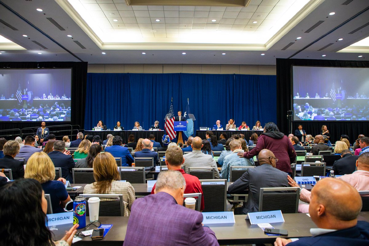 Terrific energy this morning as we kicked off the DNC Summer Meeting in Minneapolis.

Democrats are ready to take back our country from the wannabe king in the White House and use every lever of power to organize for the future we deserve.