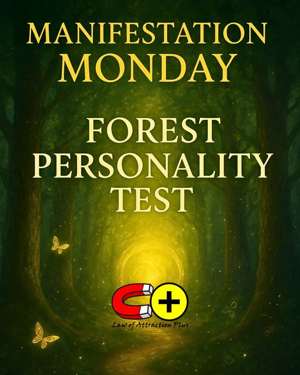🎯 MANIFESTATION MONDAY: Discover your soul’s blueprint with our Forest Personality Test! 🌲

✨ Uncover your manifestation style, hidden strengths &amp; blocks, and get personalized tips to amplify your power. 

Take the test: youtube.com/watch?v=oylsK-…

#LOA
