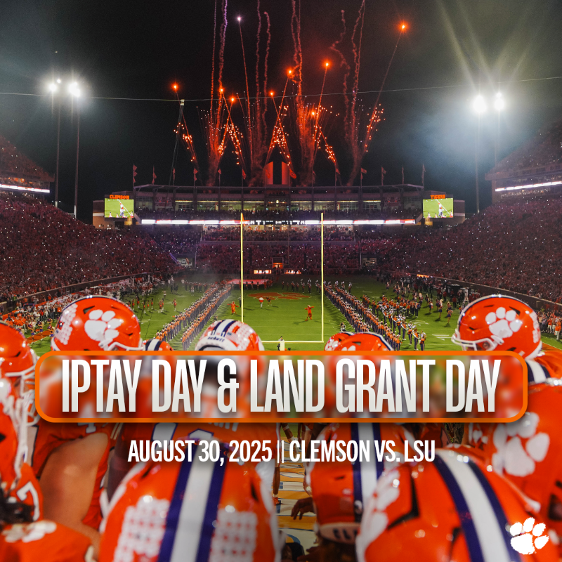 ClemsonTigers's tweet photo. IT'S GAME WEEK IN DEATH VALLEY! 🏈

#GoTigers || @ClemsonFB