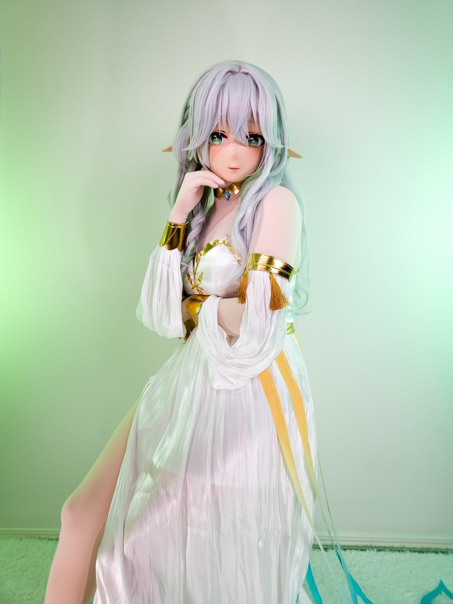 I am the avatar of Irminsul, where all the Ley Lines of the world of lead. The memories of Teyvat gather to me, but did I ever truly exist? What do you think, Traveler?~

~~Introducing Greater Lord Rukkhadevata!~~

📸: <a href="/KittyNuzzles/">✨ Princess Kitty ✨</a> (TY!!~)

#kigurumi #着ぐるみ #GenshinImpact