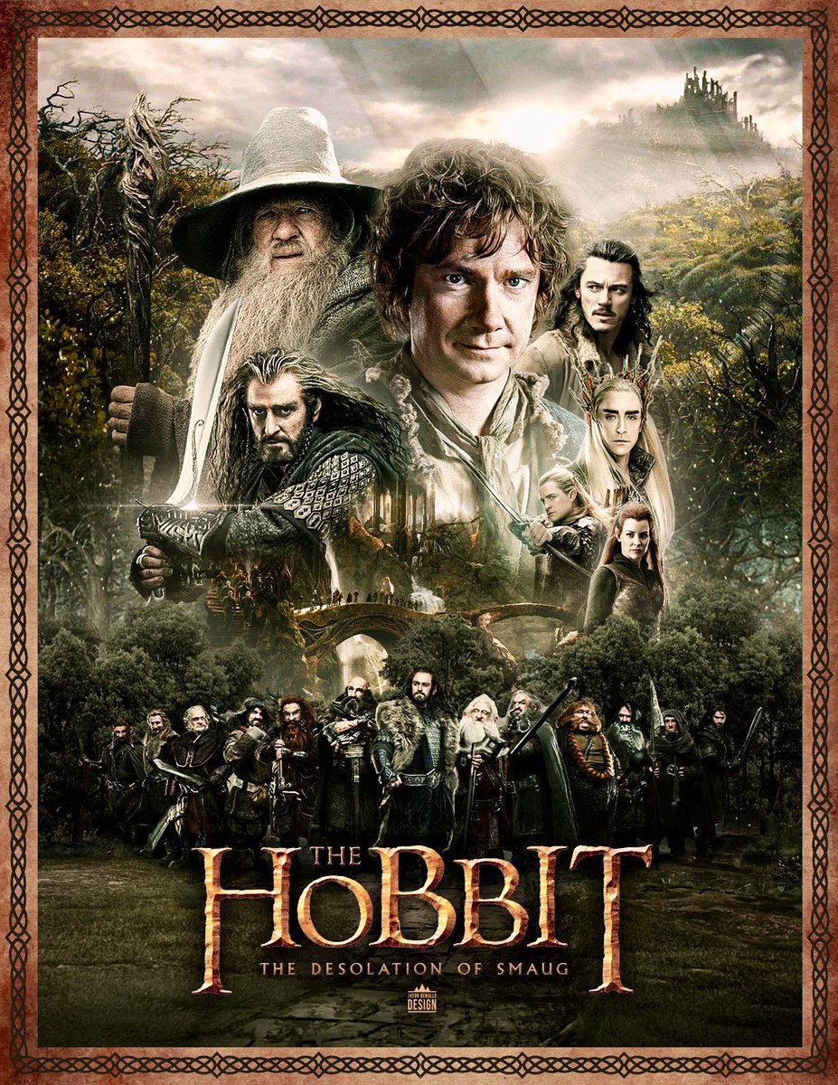 Middle-Earth fans! It’s #MiddleEarthMonday 

What are your overall thoughts on The Desolation of Smaug? Where does it rank among the other two films in The Hobbit trilogy?

Poster by me! Rate it 1-10 💪