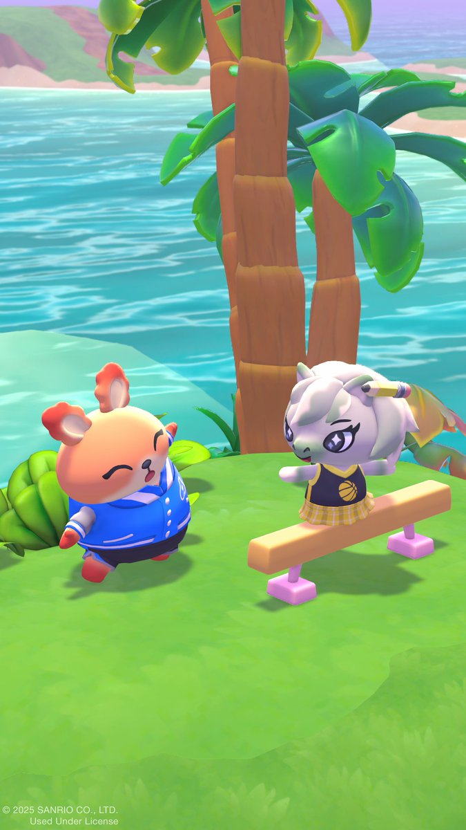 Back to school already?⏰ @HelloKitty and friends would love to celebrate.🤓 Scholastic Celebration is here 🏀🏐🏈 Don't miss the chance to turn your cabin into a gymnasium during this team themed event! 🏆 #HelloKittyIslandAdventure #Backtoschool #cozygame