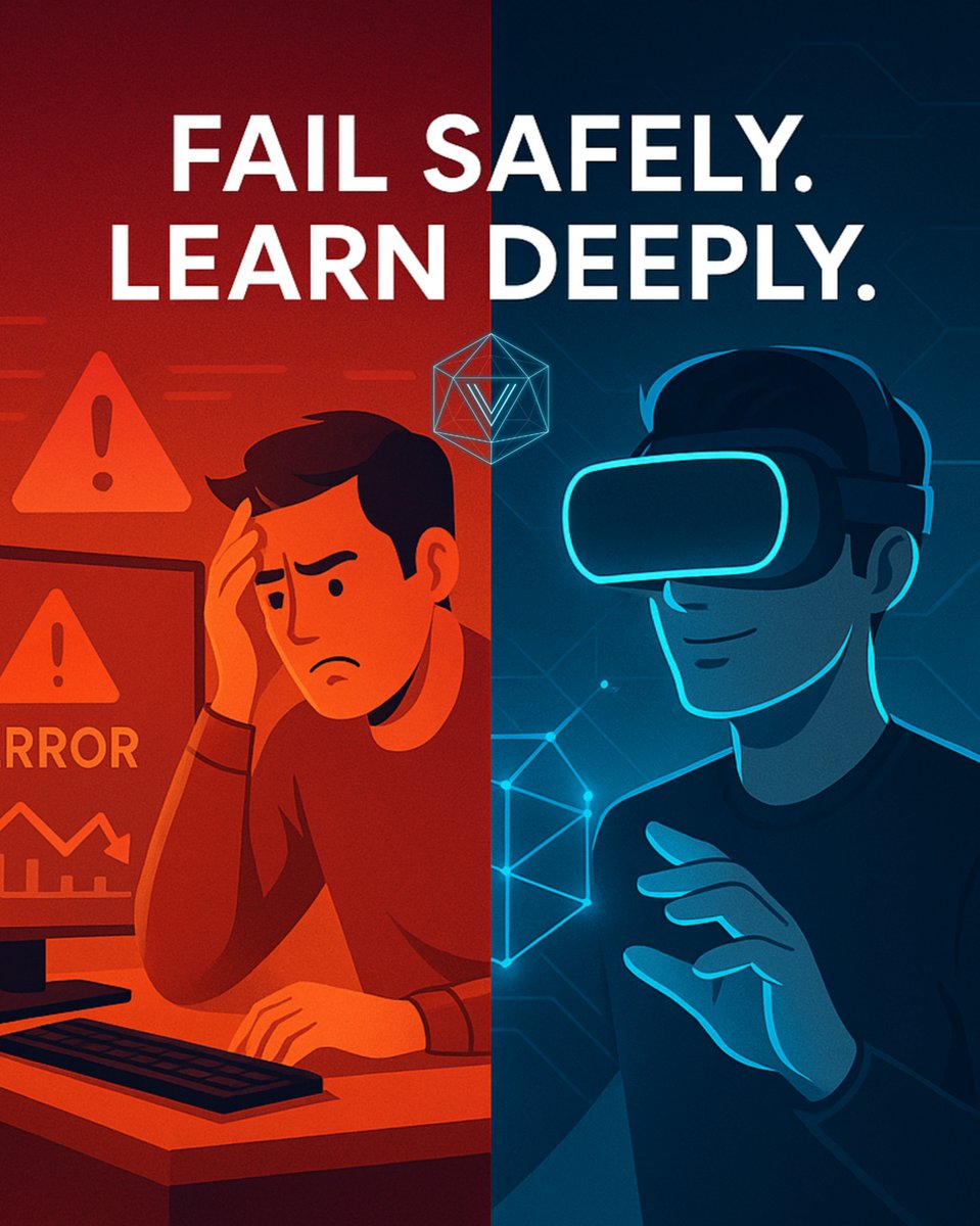 virtualverse_62's tweet image. Mistakes don’t have to cost you.
XR lets your team try, learn, and grow, with zero risk.
Want to feel the difference? DM us 💬

#XRTech #VirtualVerse #ImmersiveExperience #FutureIsImmersive #SmartWork #Web3D #DigitalInnovation