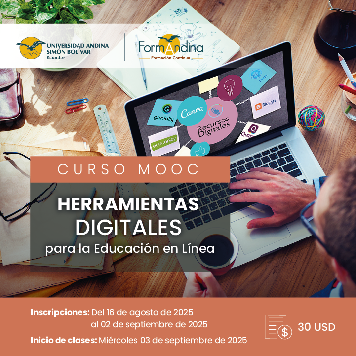 FormAndinaEc's tweet image. 💬 "Un buen docente nunca deja de aprender."
Hoy tienes la oportunidad de fortalecer tu perfil con el uso de herramientas digitales que marcarán tu diferencia en el aula virtual.
📘 Más información: bit.ly/4oK2keb
🎓 Inscríbete aquí: bit.ly/3UcZwbt