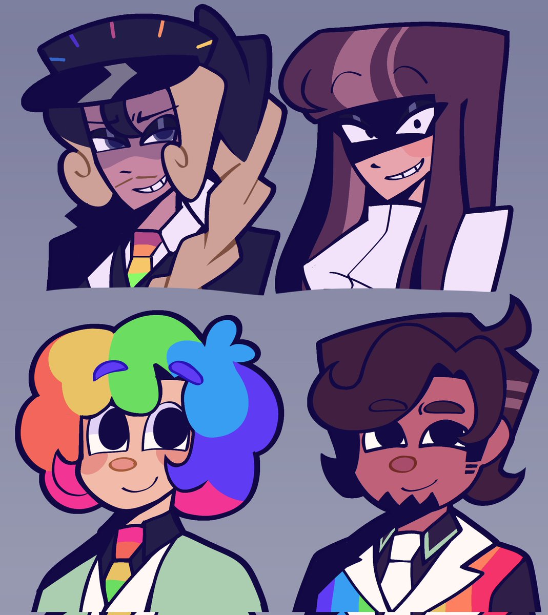 REDRAW ik that having Dyle resemble Delilah is evil but i AM evil #dandysworld #toonhandlers