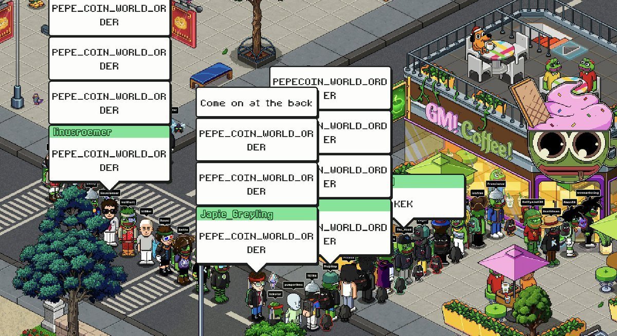 0x07041776 🐸🪙💹🧲 (@0x07041776) on Twitter photo <a href="/himgajria/">him</a> I ran deez nuts across your chin 🥜
now ape a bag of <a href="/pepecoins/">Pepecoin</a>, hop into kek.space and lets run it up to the pepening and beyond. <a href="/himgajria/">him</a> I ran deez nuts across your chin 🥜
now ape a bag of <a href="/pepecoins/">Pepecoin</a>, hop into kek.space and lets run it up to the pepening and beyond.