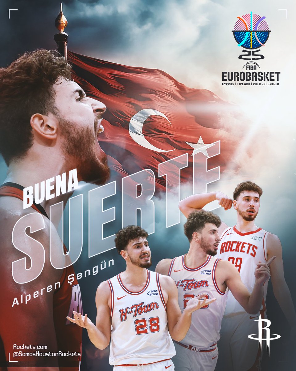 Semana de EuroBasket para Sengün 🏀

Manden su 🚀 para desearle éxito a nuestro jugador y Turquía en el torneo.