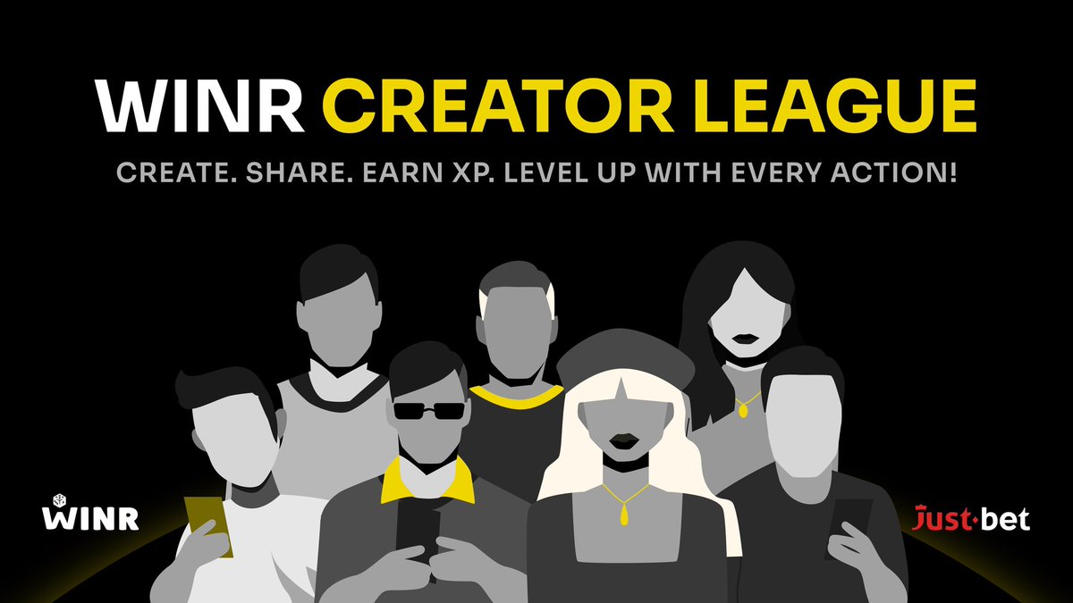 Introducing the WINR Creator League.

Earn up to $100/week + 500,000 JB Points by creating original content about WINR Protocol across TikTok, YouTube, X, and Instagram.

Not influencer marketing.
This is content PvP.

Details: docs.google.com/document/d/1PN…