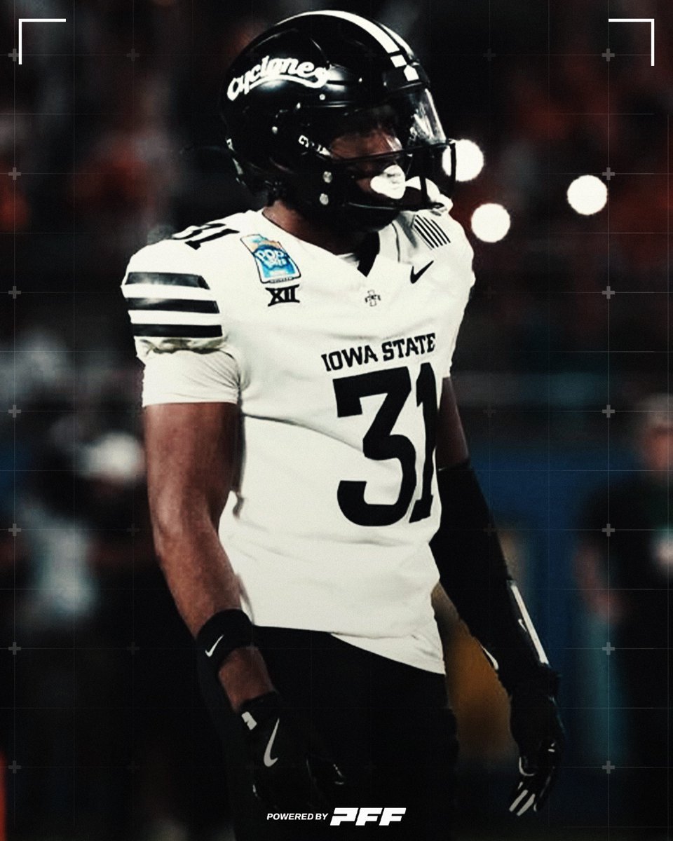 PFF College (@pff_college) on Twitter photo Iowa State Safety Marcus Neal Jr in Week 0:
🌪️ 29 Coverage Snaps
🌪️ 8 Yards Allowed
🌪️ 1 Pass Breakup
🌪️ 83.6 Coverage Grade
<a href="/CycloneFB/">Iowa State Football</a> Iowa State Safety Marcus Neal Jr in Week 0:
🌪️ 29 Coverage Snaps
🌪️ 8 Yards Allowed
🌪️ 1 Pass Breakup
🌪️ 83.6 Coverage Grade
<a href="/CycloneFB/">Iowa State Football</a>