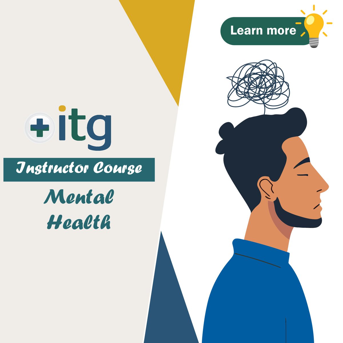 ProTrainingsUK's tweet photo. Learn to teach essential awareness and support strategies that can make a real difference in professional environments. 👉 https://t.co/qlOVwHHKok
#MentalHealthMatters #InstructorTraining #WorkplaceWellbeing #ProTrainingsUK #ITGInstructorTraining #MentalHealthAwareness https://t.co/C86VY1wmMO