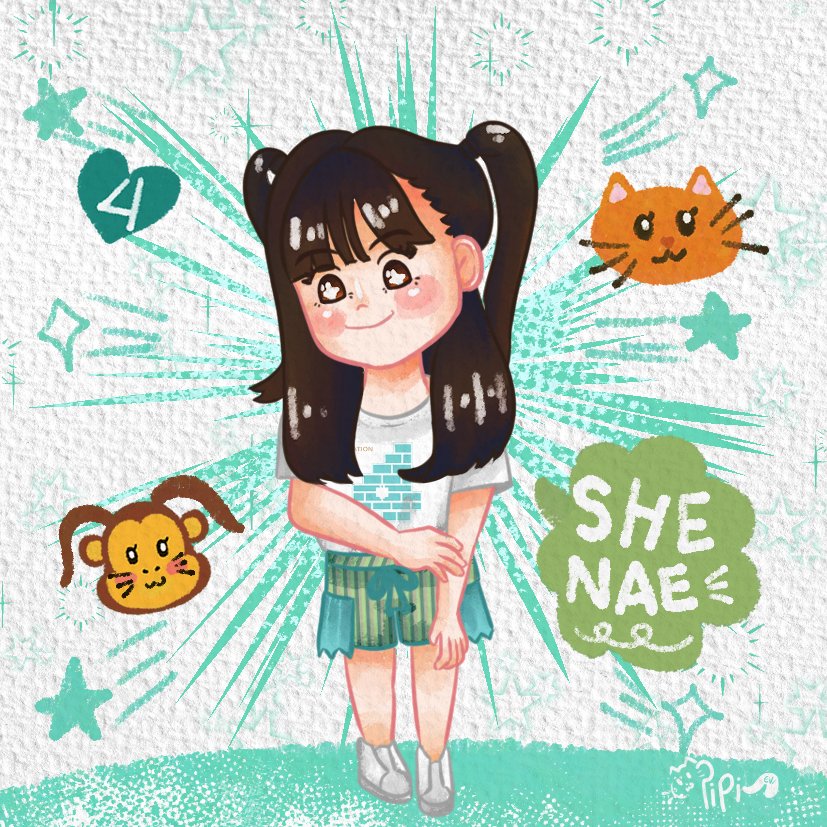 [💚🐒🐈]#ลูกลิงเจนสี่จะเดบิวต์แล้วเจ้า
3rd big sister who have cheerful personality and cute like cat

#ShenaeCGM48
 #HetaretachiyoTH 
#สิ้นสุดทางแพ้ 
#CGM484thGEN 
#CGM48Fanart #CGM48