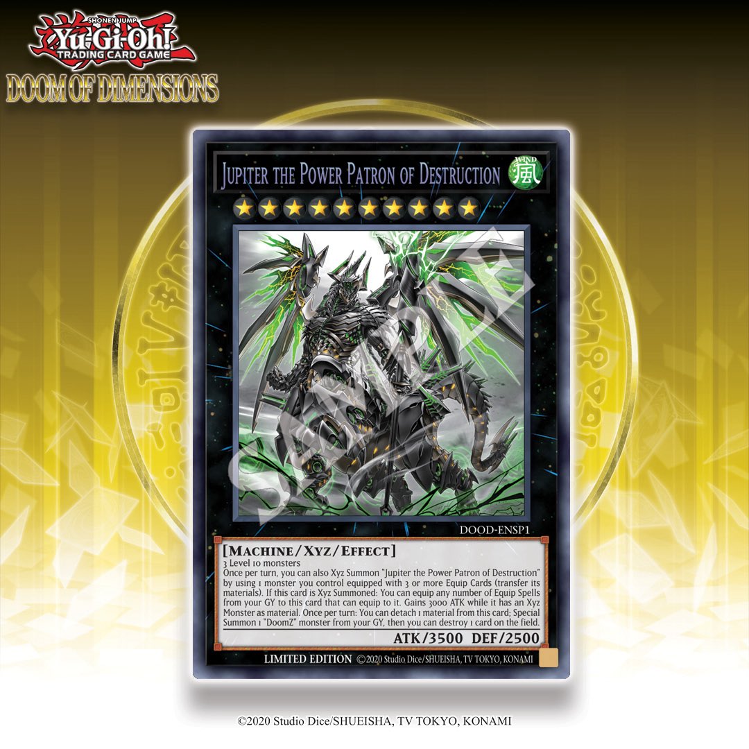 𝗗𝗼𝗼𝗺 𝗼𝗳 𝗗𝗶𝗺𝗲𝗻𝘀𝗶𝗼𝗻𝘀❱ Konami TCG revealed the