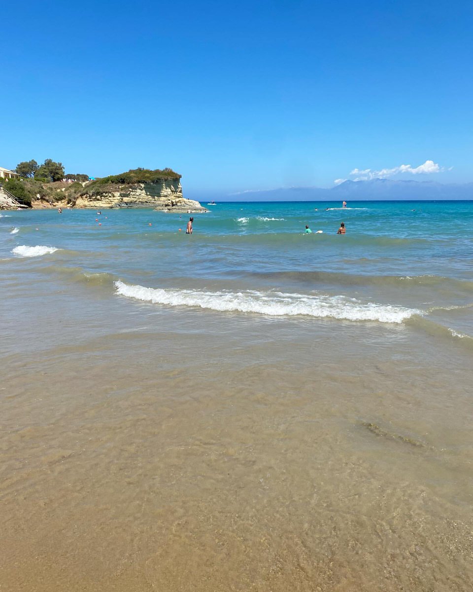 Lost in the magic of Canal D’Amour 💙 A day of calm seas, golden sunshine &amp; quiet moments that make the soul sigh. Corfu, you have my heart #Corfu #beachdays