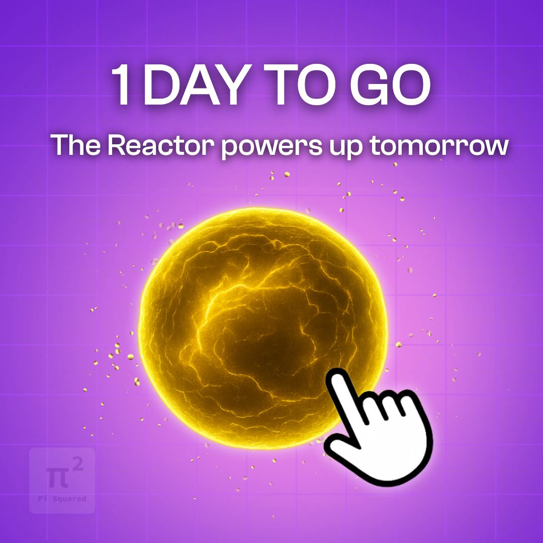 Pi Squared (@pi_squared_pi2) on Twitter photo 9.8696xxxx - uncover the π² decimals and score big.
Every tap becomes a transaction. Push TPS, rack points, and climb the board in real time.
Tomorrow the Reactor powers up.
⚡ Get ready ↓ 9.8696xxxx - uncover the π² decimals and score big.
Every tap becomes a transaction. Push TPS, rack points, and climb the board in real time.
Tomorrow the Reactor powers up.
⚡ Get ready ↓