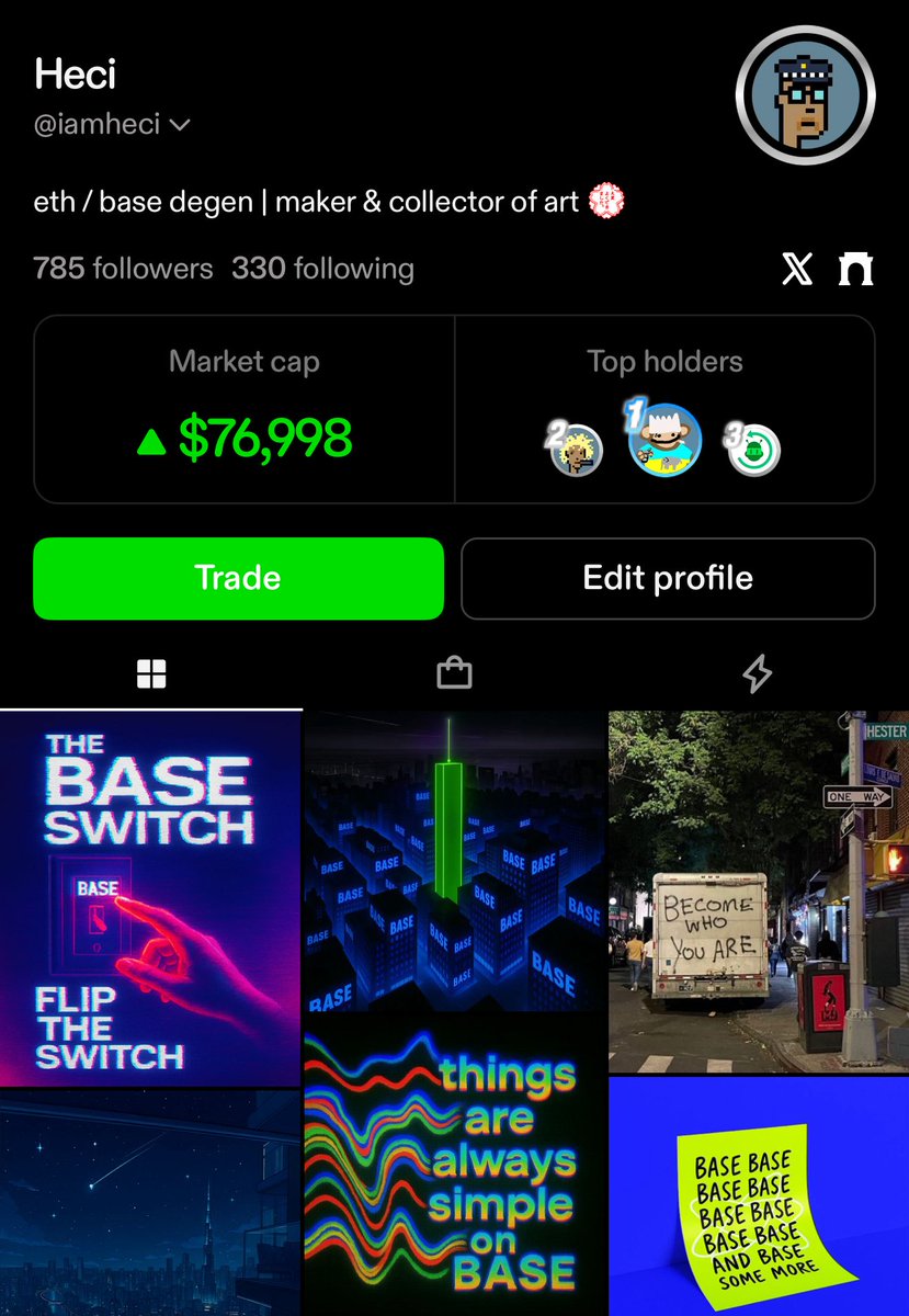 Building my feed on <a href="/zora/">$zora</a> with more legends 🔥

Drop your Zora usernames below &amp; I’ll follow everyone back today 👇

zora.co/@iamheci