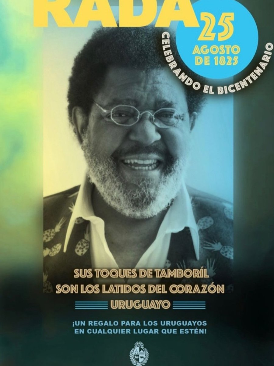 Compartimos el enlace del Concierto del  Bicentenario 🇺🇾, Rubén Rada, 25 de agosto 2025 👇🏽 
youtu.be/7QfH1gZrprs?si