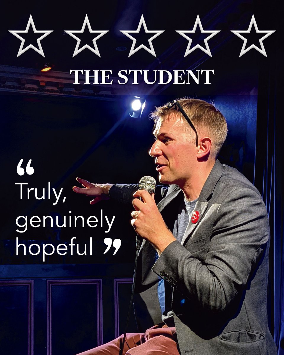 ✨ Fringe may be over, but we’re still buzzing from a ⭐⭐⭐⭐⭐ review from The Student.

Read the full review here ➡️ thestudentnews.co.uk/2025/08/25/fri…

What a way to close the festival! 💫

#EdFringe #FringeFestival #DareToDiscover <a href="/chriscookmagic/">Chris Cook</a>