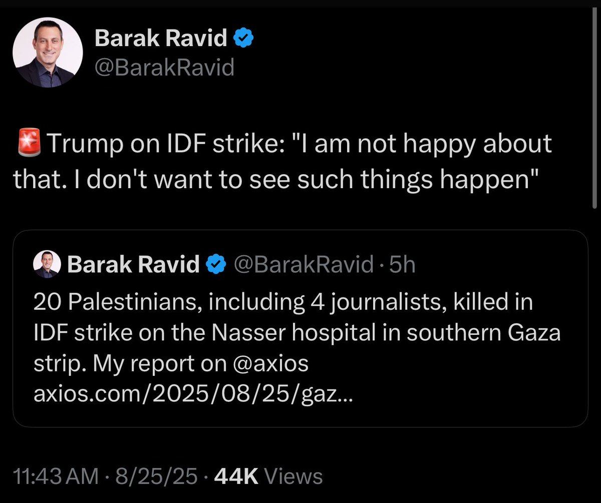 Impossible to reckon with America’s role in Gaza or offer an alternative, more humane policy without acknowledging this is how Biden behaved for 16 months. Bipartisan commitment to hollow condemnations while continuing to arm Israel created the ever-darker trajectory we’re now on