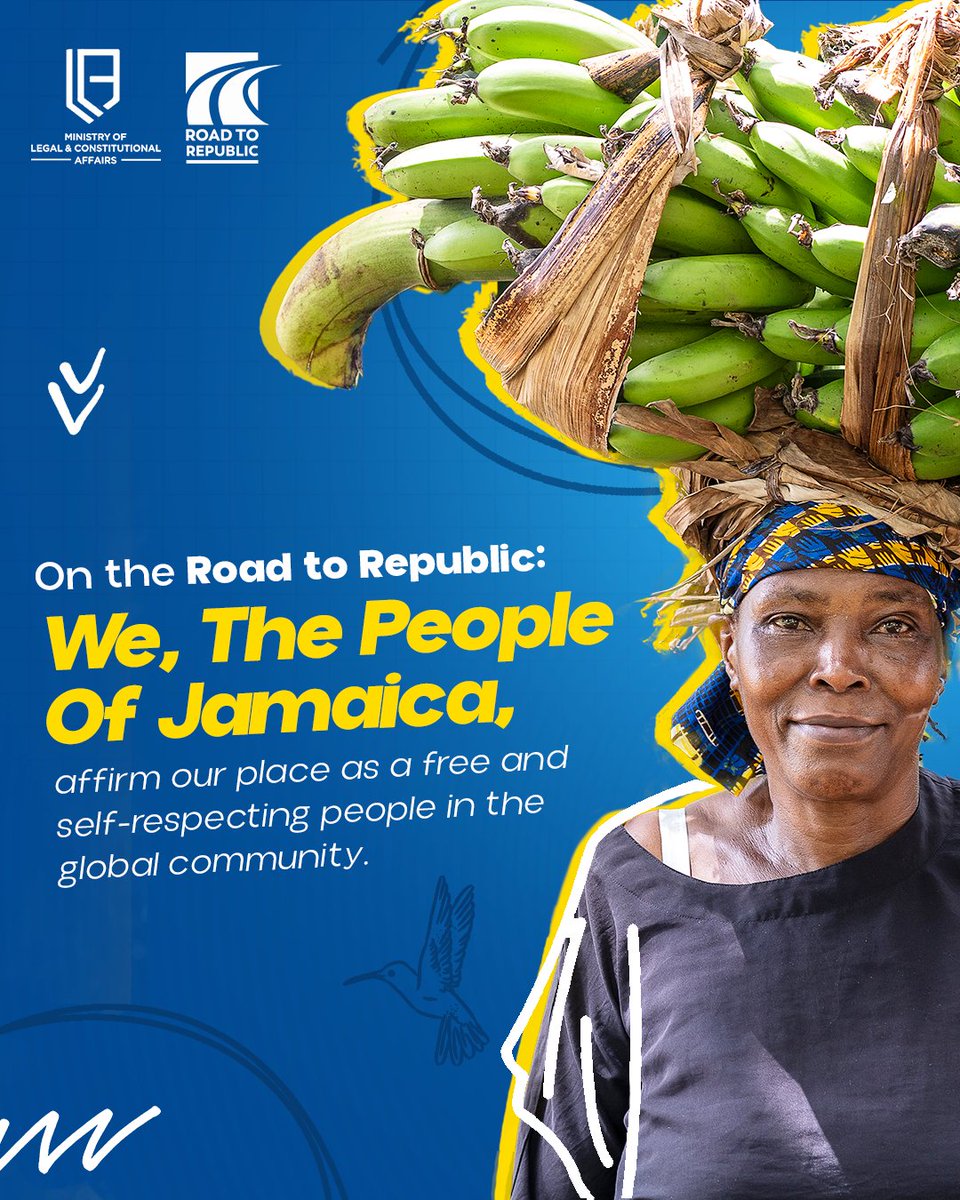 Through sacrifice, struggle, and triumph, Jamaicans carved out an independent path. Today, we proudly acknowledge the resilience that brought us here and carry it forward on the Road to Republic.

#RoadToRepublic #OnePeopleOneRepublicOneJamaica