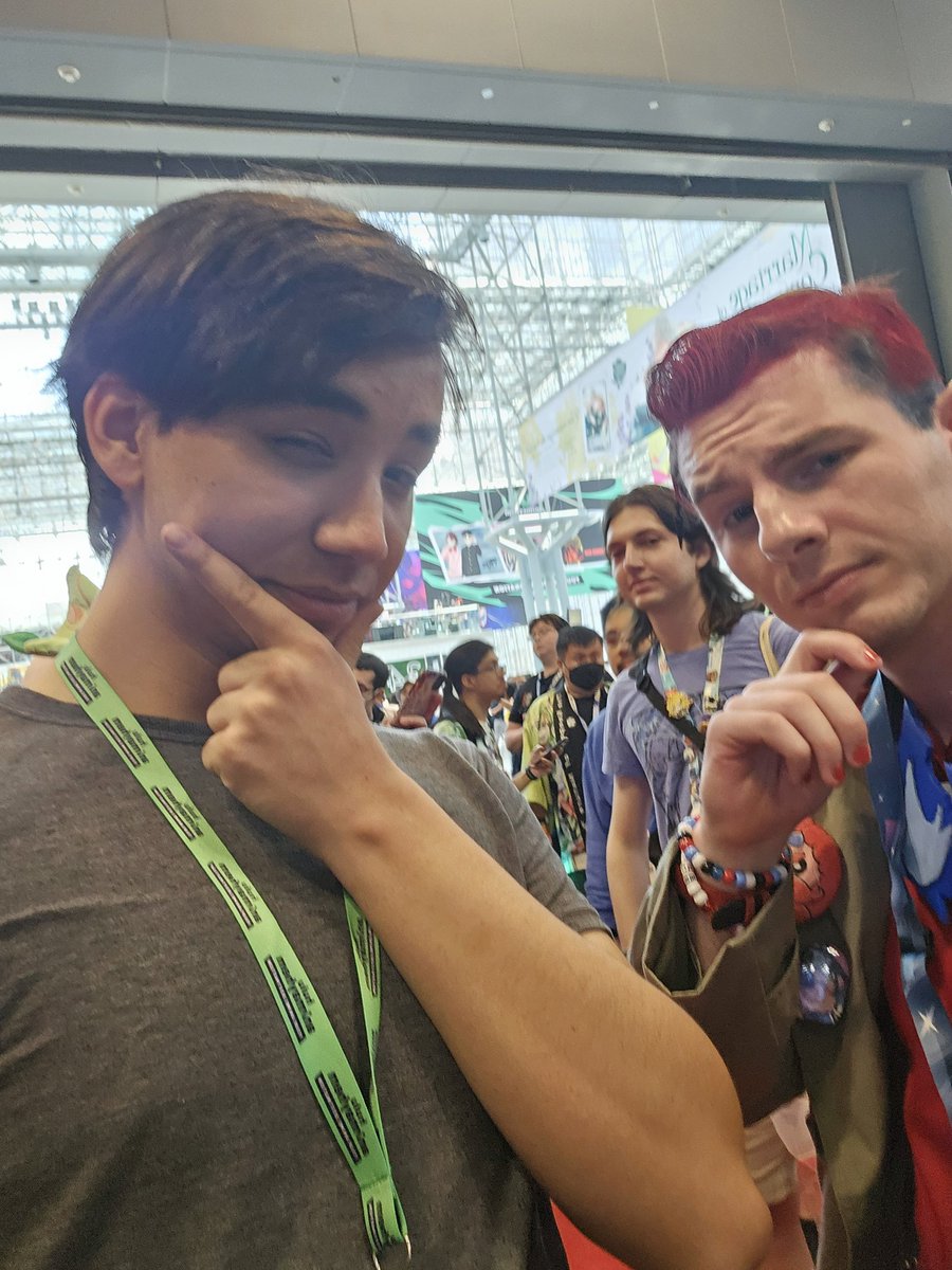 DigiCole π΅ (@digicole19) on Twitter photo Forgot to post this yesterday, but I got a pic with <a href="/pig_tbh/">Pig ππ ANYC & AFO</a> and his nice cosplay! #BFKingdom
He does rock the MatPat thinking look though, haha. Forgot to post this yesterday, but I got a pic with <a href="/pig_tbh/">Pig ππ ANYC & AFO</a> and his nice cosplay! #BFKingdom
He does rock the MatPat thinking look though, haha.
